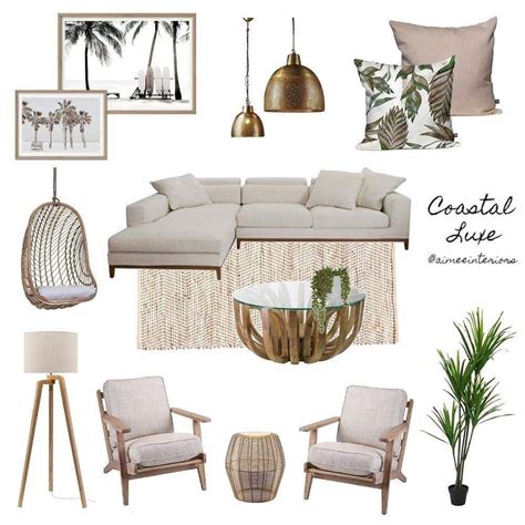 Feeling The Hamptons In This Moodboard You Cant Go Wrong With A
