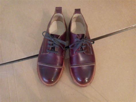 Noah Waxman Cap Toe Oxford Shoes Usa 8d Postman Burgu Gem