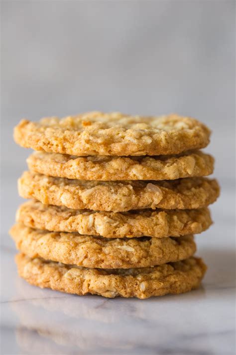 Buttery Coconut Oatmeal Cookies Lovely Little Kitchen