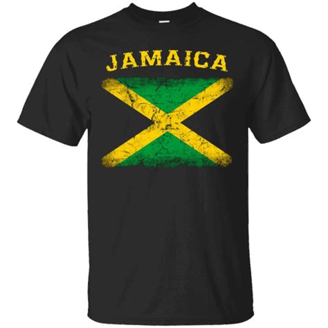 Jamaica Flag Shirt Distressed Jamaica Flag Clothing Jamaica Flag