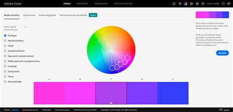Paleta Colores Complementarios Online Gratis 2023