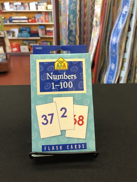 Numbers 1 100 Flash Cards