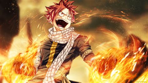 23 Fairy Tail Natsu Wallpapers Wallpaperboat