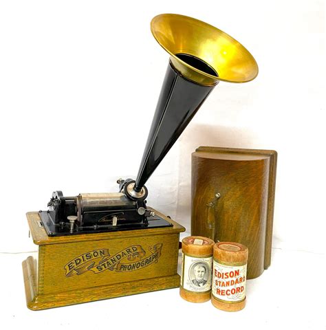 Early Edison Standard Model A Phonograph Time