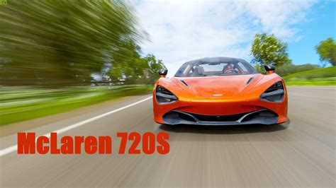 McLaren 720S Forza Horizon 4 Logitech G29 YouTube