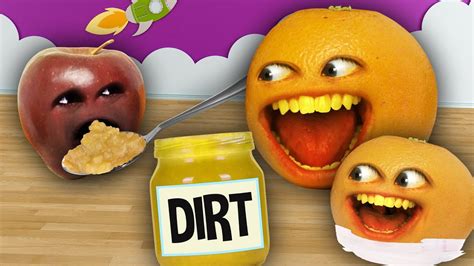 The Annoying Orange Baby Food Challenge 2 Youtube