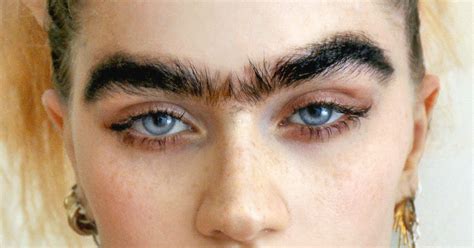 A Unibrow Movement Is Taking Over The Internet Lets See How Perfect