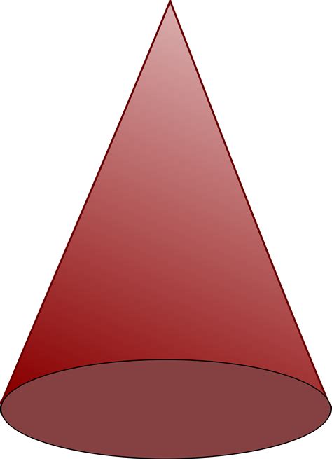 Clipart Brown Cone
