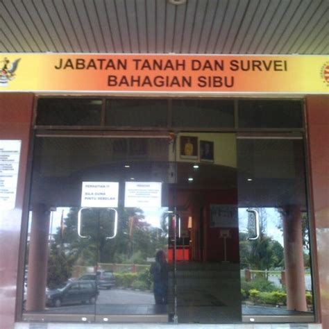 Urban and regional planning and design; Jabatan Tanah & Survei Sibu / Land & Survey Department ...