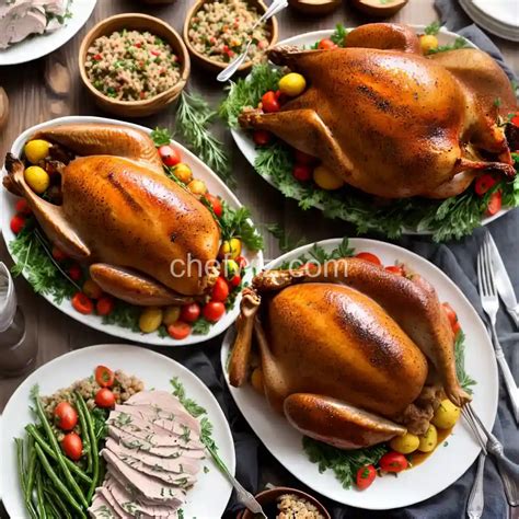 turkey dinner with all the trimmings recipes food cooking eating dinner ideas