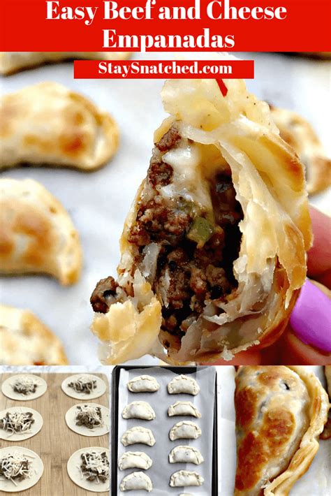 Easy Baked Beef And Cheese Empanadas Recipe For The Perfect Skinny