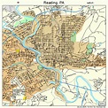 Reading PA Map