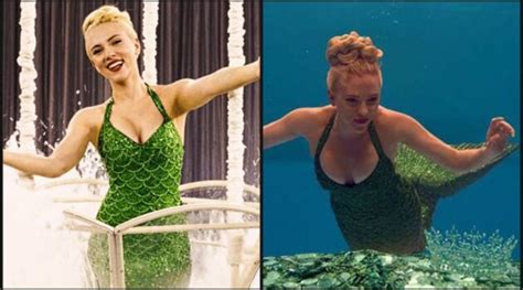 Scarlett Johansson Mermaid Look Latest News Videos And Photos On Scarlett Johansson Mermaid