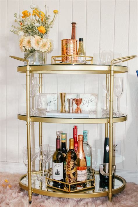 The cart is a plus, but you can always set up an impromptu bar on a console. Our Chic Wedding Registry Picks From Bed Bath & Beyond ...