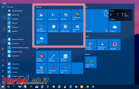 Guida Windows 10 10 Trucchi Per Personalizzare Il Menu Start Turbolabit