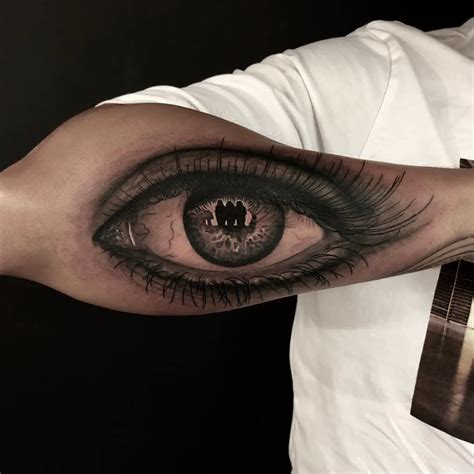 Tattoo Uploaded By Tattoodo Realistic Eye Tattoo By Rocky Burley