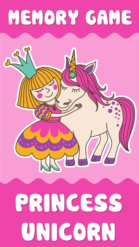 Princess Unicorn Memory Games App For Iphone Free Download Princess
