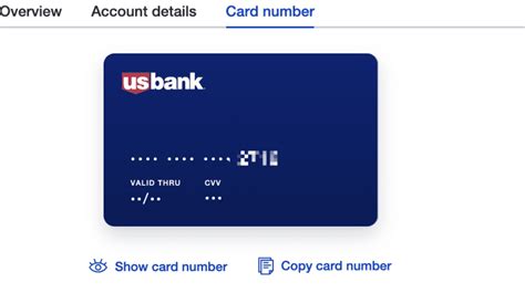Us Bank Credit Card Number Now Viewable Online Doctor Of Credit