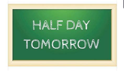 Half Day Of School Buchanan Community Schools