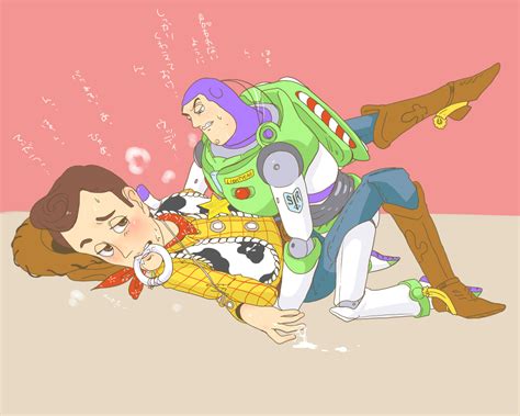 Rule 34 Buzz Lightyear Tagme Toy Story Woody 494287