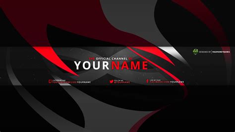 And how can i customize the banner ? Swift YouTube Channel Banner Template - MadMoneyBanks