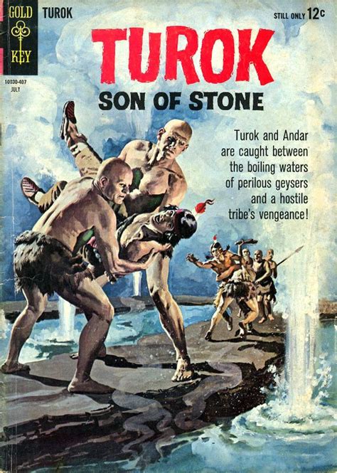 Turok Son Of Stone Gold Key Whitman 1962 40 Issue 40