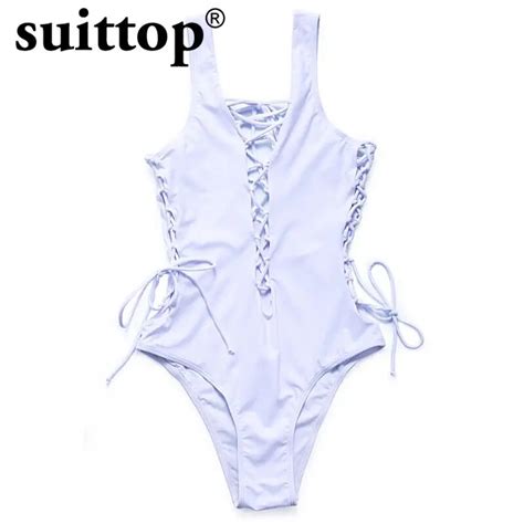 Suittop Newest Swimwear 2017 New Sexy Halter Maillot De Bain Summer