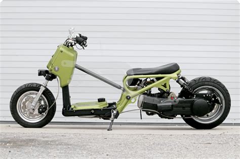 Even then, we're here to help you go a little further! Couple of Custom Honda Ruckus' | Bike-urious