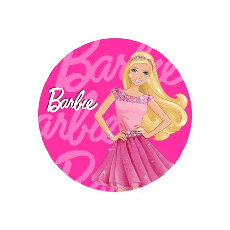 Painel Redondo Barbie Adecore Tecidos
