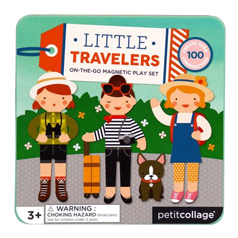 Little Travelers Magnetic Play Set Childrens Toys And Crafts Petit