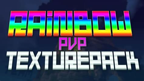 🌈minecraft Pvp Texture Pack Rainbow 16x Animatedfps🌈 Youtube