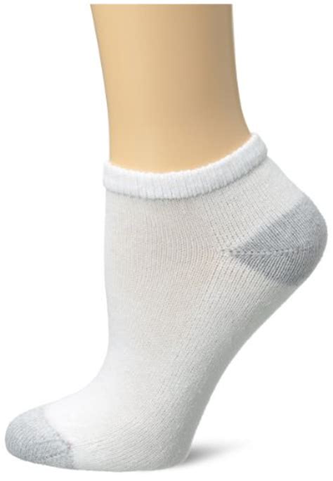Ankle White 5 9 Hanes 10 Pair Cushioned Womens Athletic Socks Esacni