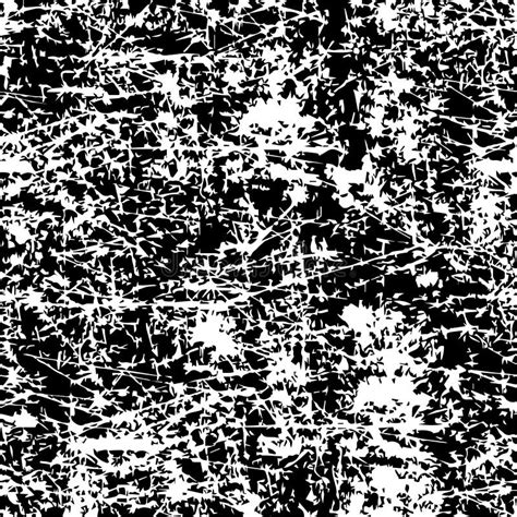 Grunge Scratch Monochrome Texture Dirty Seamless Vector Pattern