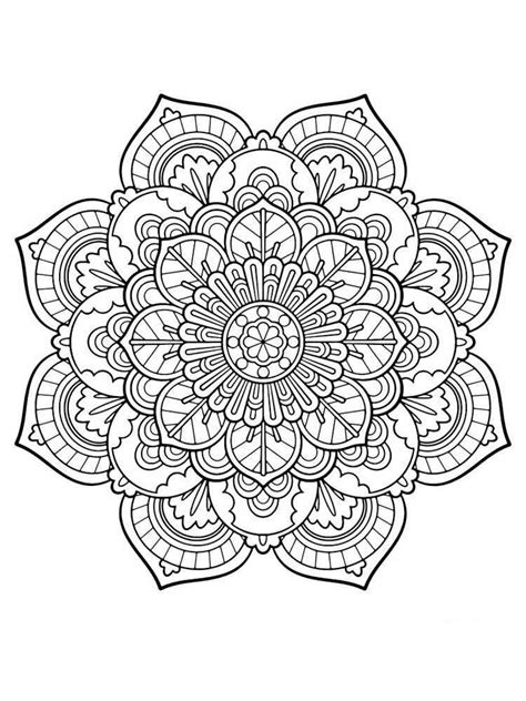 Anti Stress Coloring Pages For Adults Free Printable Anti Stress