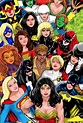 POPULAR FEMALE COMIC BOOK CHARACTERS FROM MARVEL AND DC - Comic Book ...