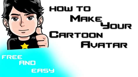 How To Make Your Cartoon Avatar Free And Easy Hd Youtube
