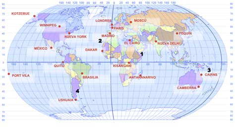 Explora El Mundo Con Las Coordenadas Geográficas Conoce Cómo