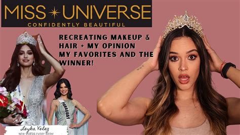 Miss Universe 2021 Makeup And Hairstyle Tutorial 🥇 Own That Crown