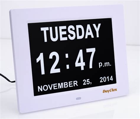 Digital Calendar Day Clock Gadget Blog