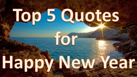 Top 5 New Year Quotes Youtube