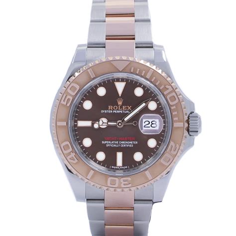 Rolex Yacht Master Rose Gold Chocolate Dial 116621 Millenary Watches