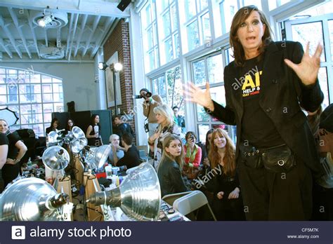 DKNY Backstage New York Ready To Wear Autumn Winter Fashion Designer Donna Karan Stock Photo Alamy