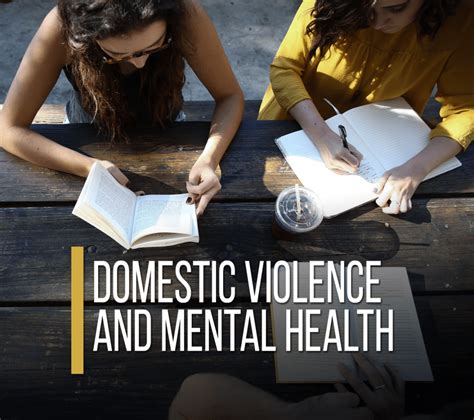 Domestic Violence And Mental Health Church And Mental Health