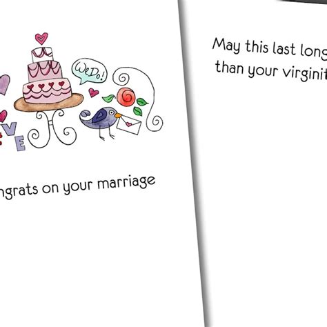 Virginity Card Etsy