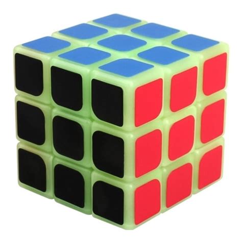 Cubo Tipo Rubik Brilla En La Oscuridad 3x3 Alta Competencia 19900