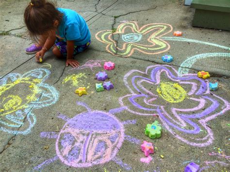 Our Beautifully Messy House Homemade Sidewalk Chalk