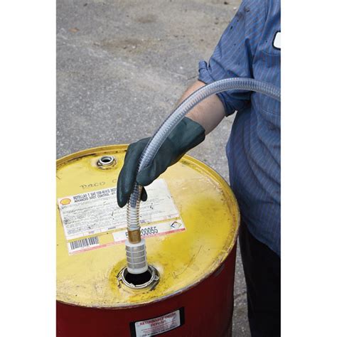 Roughneck Portable 12v Fuel Transfer Pump Kit — 10 Gpm Manual Nozzle