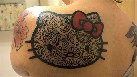 Hello Kitty Tattoo Hello Kitty Tattoos Tattoos Cool Tattoos