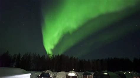 Vídeo Vídeo Espectacular Aurora Boreal En El Cielo De Laponia