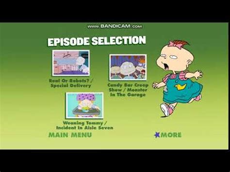 Rugrats Season Dvd Menu Walkthrough Disc Youtube